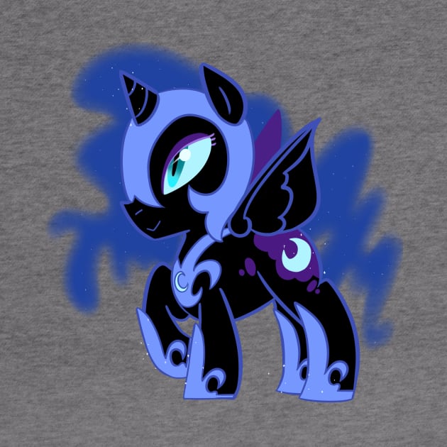 Chibi Nightmare Moon by Gavs_Art